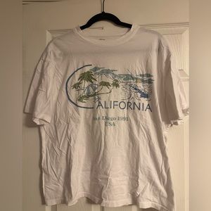 abercrombie & fitch graphic easy tee, size XL